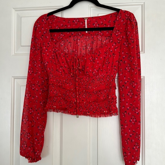 Free people square neck shirt - Picture 3 of 7